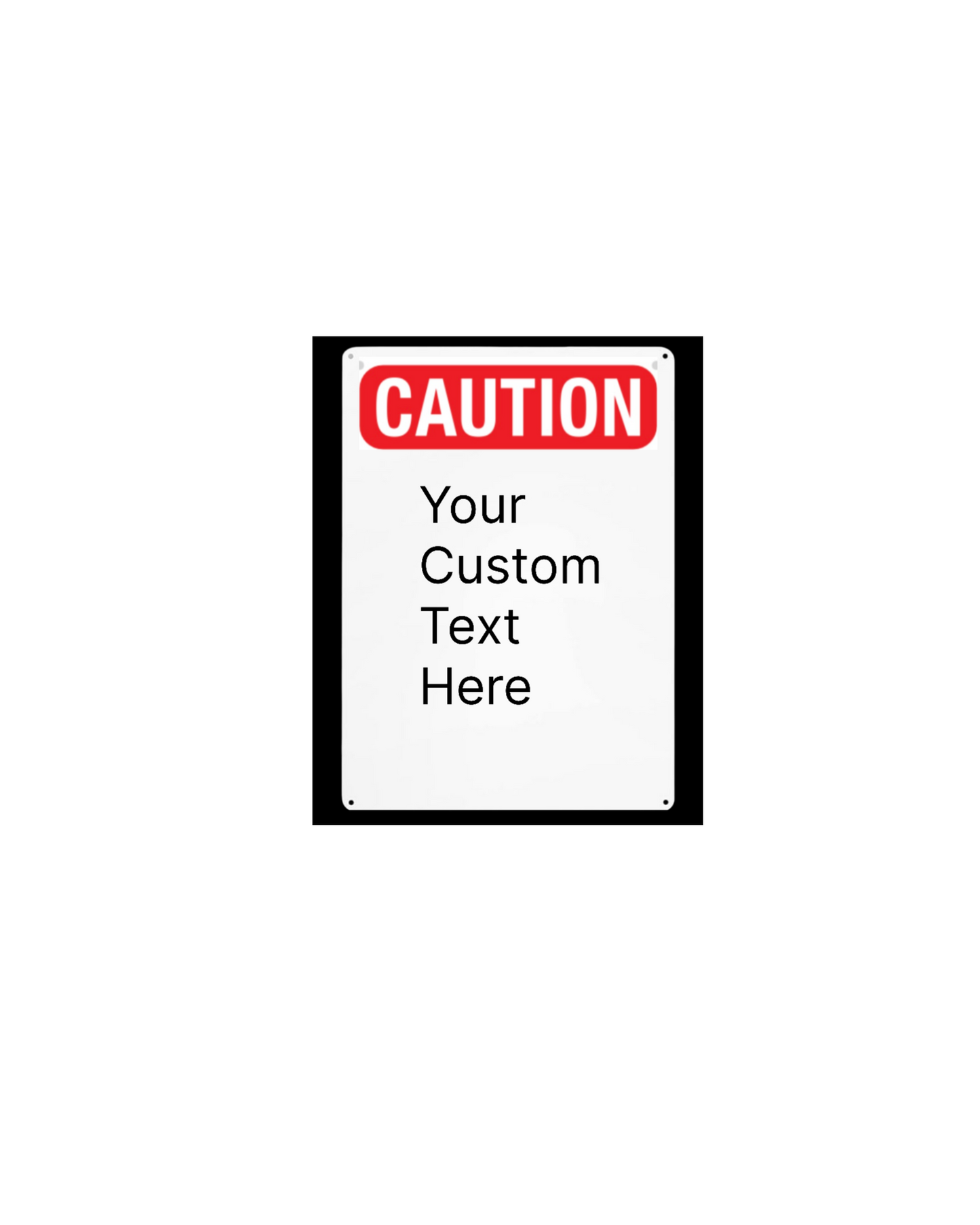 Industrial Warning Signs (10x7 Aluminum Signs)
