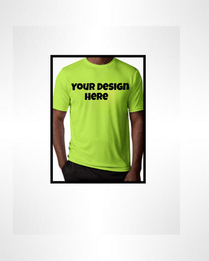 100% Polyester T-Shirt ( Adult Unisex) 3 Colors Available *Was Starting at $15.99 Now $13.99*